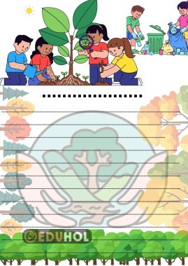 DOĞA VE ÇEVRE KONULU HİKAYE ŞABLONU