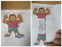 Sağlıklı alışkanlıklar interaktif defter