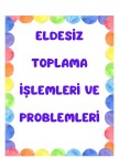 ELDESİZ TOPLAMA İŞLEMLERİ VE PROBLEMLERİ