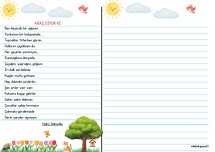 Ağaç Diyor Ki şiiri