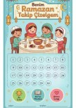 Ramazan Takvimi Renkli ve Siyah Beyaz