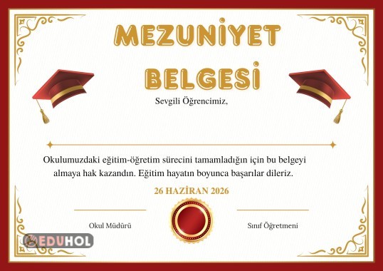 Mezuniyet Belgesi