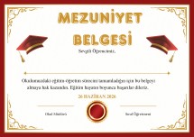 Mezuniyet Belgesi
