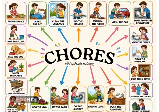 CHORES MIND MAP
