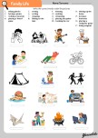 Family Life/Vocabulary worksheet