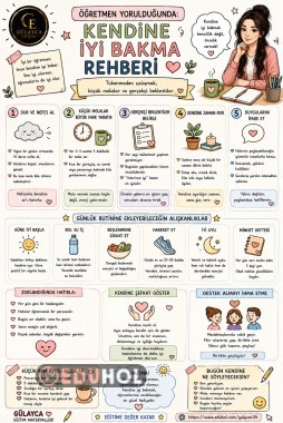 1.SINIF ÖĞRETMENİ KENDİNE İYİ BAKMA REHBERİ 🌿
