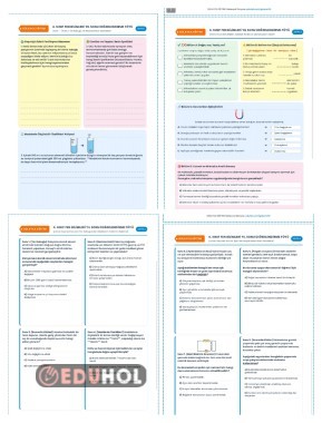 4.SINIF FEN BİLİMLERİ DEĞERLENDİRME HAFTALIK FÖY