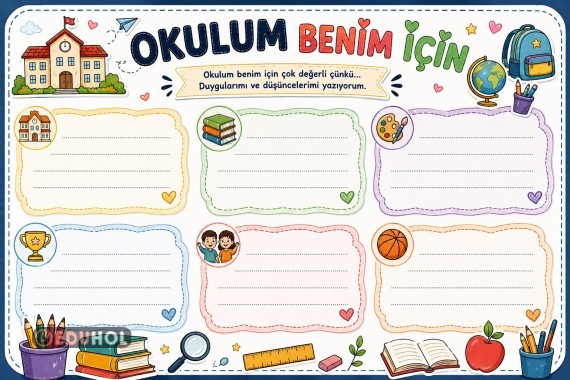 🏫 9. ETKİNLİK — OKULUM BENİM İÇİN