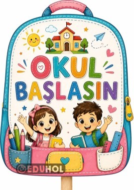 Çanta İkonlu El Pankartı