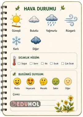 DOĞA GÖZLEM DEFTERİ 8