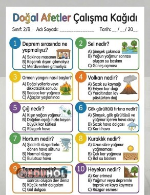 Doğal Afetler