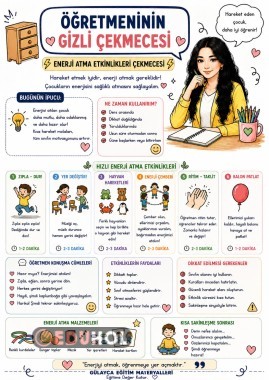 ENERJİ ATMA ETKİNLİKLERİ ÇEKMECESİ