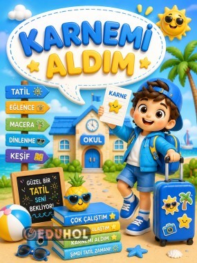 Erkekler için karne Kapağı