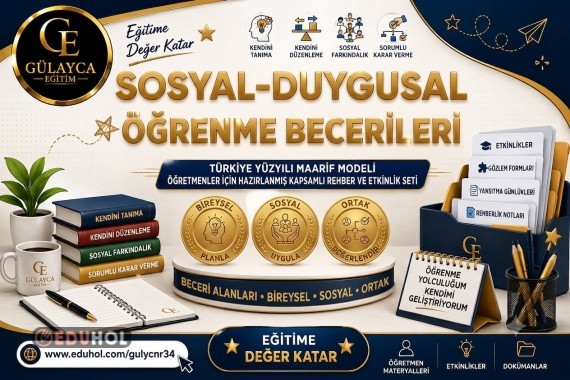 SDB3. Ortak / Birleşik Beceriler 15 Etkinlik Planı