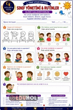 SINIF YÖNETİMİ VE RUTİNLER/El Kaldırıyorum
