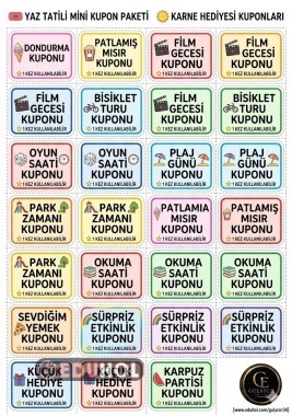TATİL ÖDÜL KUPONLARI