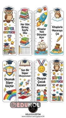 TATİL TEMALI KİTAP AYRACI 4