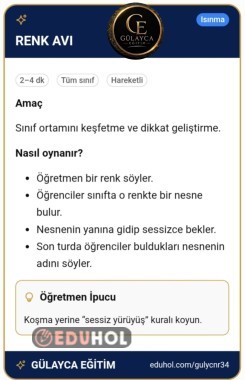UYUM HAFTASI SINIF OYUNLARI 3