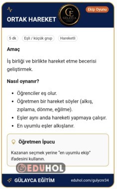 UYUM HAFTASI SINIF OYUNLARI 5