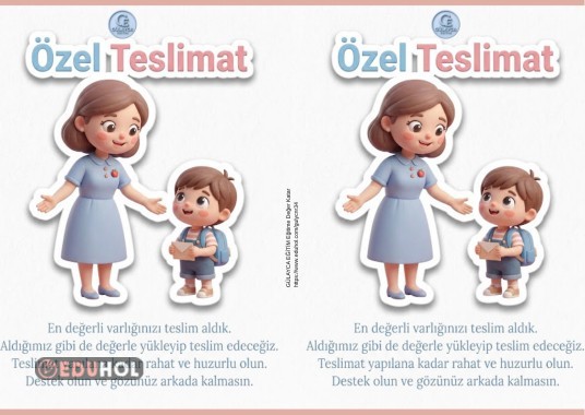 Veli Karşılama Kartı