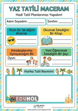 YAZ TATİLİ GÜNLERİ 7