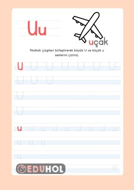 U Sesi Yazma Çalışması