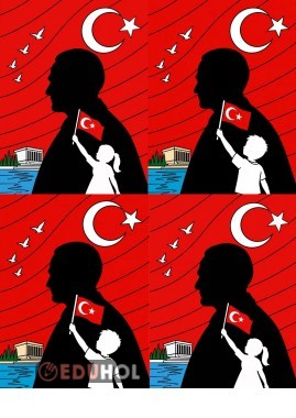 29 EKİM- ATATÜRK ÇALIŞMASI KIZ VE ERKEK GÖRSEL