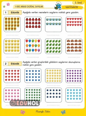 SAYILARIN OKUNUŞU VE YAZILIŞI 2