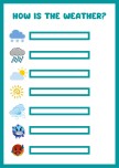 HOW IS THE WEATHER? WORKSHEET