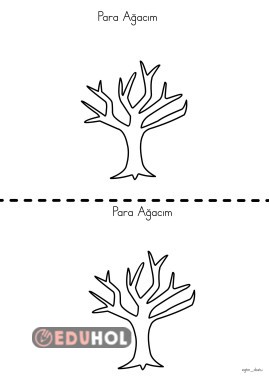 1.Sınıf Matematik Sanat Çalışması Para Karalama