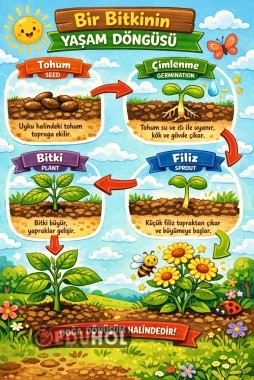 Bitkilerin Yaşam Döngüsü Poster