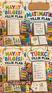 YILLIK PLAN KAPAKLARI