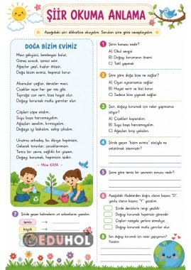 Şiir Okuma Anlama