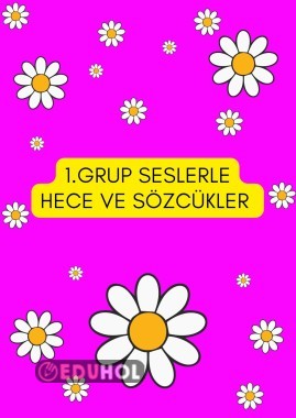 1.Grup Seslerle Hece ve Sözcük Kartları ✔️