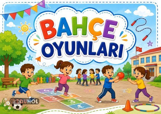 Bahçe Oyunları ve Anlatım Sayfaları ✔️