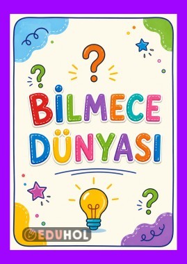 Hem Düşündüren Hem Eğlendiren Bilmeceler🩷