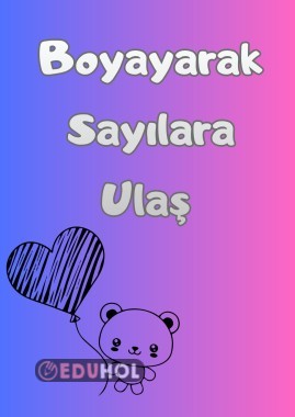 Hem sayı hem renk öğrenme sayfaları(2 PDF)