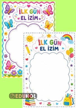 İlk Gün El İzim 2 ✔️