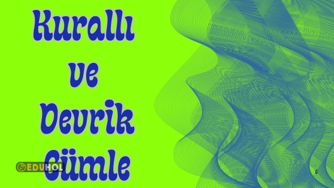 Kurallı ve Devrik Cümle Online Test