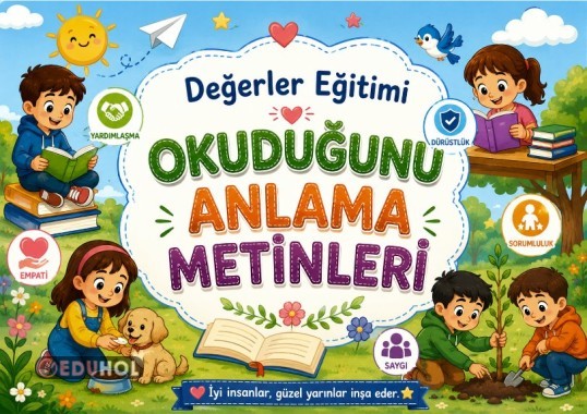 Manevi Değerlerimizle Okuduğunu Anlama Metinleri✔️
