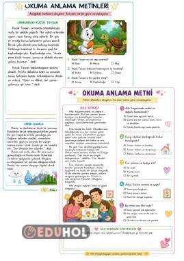 Okuma Anlama Metinleri ✔️