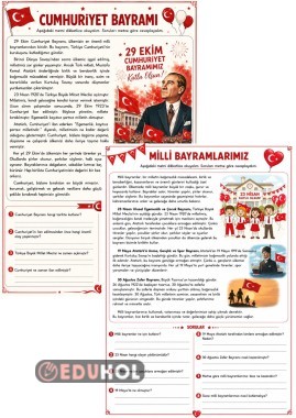 Okunma Anlama Metinleri ✔️ Milli Bayramlar
