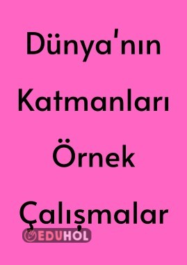 Oyun hamurundan çalışmalar🌎
