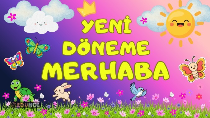 Tatil dönüşü dijital pano 🩷