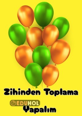 Zihinden Toplama İşlemi ✔️