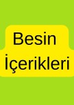 Besin İçerikleri