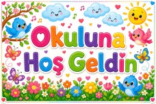 İlk gün panosu 🌸🌸