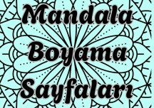 Mandala Boyama Sayfaları 2 ✔️