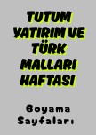 Yerli Malı Haftası Boyama Sayfaları