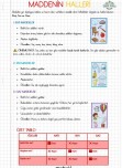 MADDENİN HALLERİ DEFTER NOTU